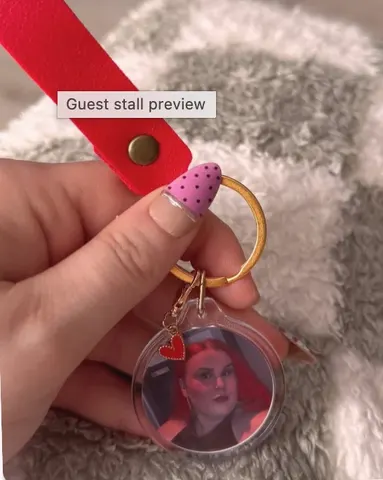 NFC tap tag keychains