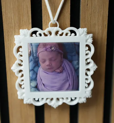 Photo Christmas tree decoration